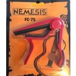 My Yonca Nemesis FC-75 Gitar Ukulele Saz Bağlama (Kısa-Uzun) Akustik Klasik Electro Guitar Capo (Kırmızı)