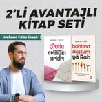 MYBEDESTEN Mehmet Yıldız - 2'li Kitap Seti - Mutlu Evliliğin Sırları - Bahtına Düştüm Ya Rab - Imzalı