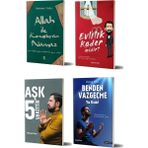 MYBEDESTEN Mehmet Yıldız 4'lü Kitap Seti - 1 (Mehmet Yıldız Imzalı) - Yeşil