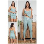 MyBen 75013 Çiçek Kadın Pijama Takımı