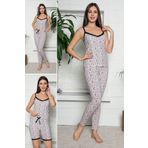 MyBen 75030 Ekru Kadın Pijama Takımı