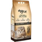 MyCat 10 lt Aktif Karbon Topaklaşan Bentonit Kokusuz Kalın Taneli Kedi Kumu