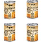 MyCat 4x415 gr Tahılsız Tavuk Etli Kedi Konservesi