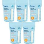 Mycey Tekli 5x25'li Paket Anne Sütü Süt Saklama Poşeti