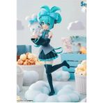 Mych Hatsune Miku x Cinnamoroll 18 cm Luminasta Vocaloid Figür Virtual Standlı Koleksiyonluk Anime Manga Oyuncak