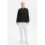 Mychef Uniforms Mychef Eko Zena Kadın Aşçı Ceketi - Siyah