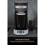 Mycoffee Touch MC-107 Çelik Termos Bardaklı, 420ml Kapasiteli, LCD Ekranlı, 750W, Programlanabilir, Otomatik Filtre Kahve Makinesi