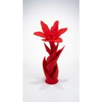 MYCRAFT3D Zambak Lilyum Çiçek Dekoratif Obje – 3D Modern Biblo | Şık Ev Dekoru