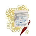 Myetc Diş Teli Lastiği 3/16 Heavy 6,5oz Ağız Içi Lastik 100 Adet Takma Aparatı Hediyeli