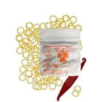 Myetc Diş Teli Lastiği (Takma Aparatı Hediyeli) - Ağız Içi Lastik 1/8 Heavy 6,5oz 3.2mm 100 Adet