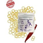 Myetc Diş Teli Lastiği (Takma Aparatı Hediyeli) - Ağız Içi Lastik 3/8 Heavy 6,5oz 9.5mm 100 Adet
