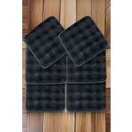 Myevilla My Evilla Bubble Kaymaz Sandalye Minderi 6'lı 40x40 Antrasit