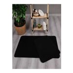 Myevilla My Evilla Modern Dekoratif Peluş Simirna 50x80-50x40 Banyo Klozet Takımı