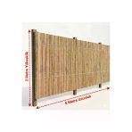 Myfamily 2X6 Metre Kamış Hasır Çit - Doğal Bambu Görünümlü Bahçe Çiti, Balkon Ve Dekorasyon Hasırı