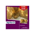 Myfamily Kamış Hasır Çit Gölgelik Dekoratif Hasır Ürünü 1,50 Metre X 1,50 Metre