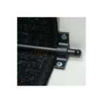 Myfloor Çelik Halı Tutucu Merdiven Dip Çubuğu Siyah - İnce / 90cm
