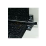 Myfloor Çelik Halı Tutucu Merdiven Dip Çubuğu Siyah - Kalın / 110cm