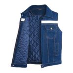 MyForm Kot İş Yeleği Kapitoneli Myform 9129 Sona Denim 12 Ons Renk Mavi