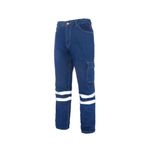 MyForm Sona Denim 2136 Kot İş Güvenliği Pantolonu Mavi