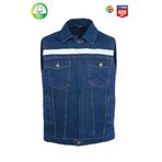 MyForm Sona Denim 9128 Kot İş Yeleği