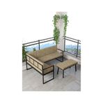 Mygusi Src Balkon, Bahçe, Cafe, Köşe Takimi Capuçino