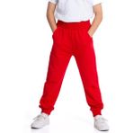 Myhanne Beli Lastikli Erkek Bebek Jogger Eşofman Altı 50707 - 2 Yaş - Kırmızı