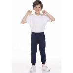 Myhanne Beli Lastikli Erkek Bebek Jogger Eşofman Altı 50707 - 2 Yaş - Lacivert