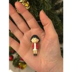 MYK Hediye ve Sanat Atölyesi Minyatür Bebek Figürü Kız Model Teraryum Diorama Hobi Ev Dekoru MYK Hediye ve Sanat Atölyesi