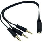 Mykablo 3.5 mm Stereo 1 Dişi - 3 Erkek 5+1 Ses Sistemi Çevirici