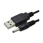 Mykablo USB To 3.5 mm Dc Güç Kablosu 2 Metre - Siyah - 5 Volt