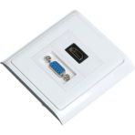 Mykablo Vga+Hdmı Sıva Üstü Duvar Prizi