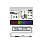 mykhediyevesanatatölyesi LED Matrix Kayan Yazı Panel | Araba Camı Ekranı | Telefonla Kontrol | Bluetooth Dijital Reklam Tabel