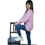 Mykonsept Örgü Detay Bayan Yün Kazak Pembe - Standart