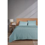 MYLASA HOME Çift Kişilik Pamuklu Yatak Örtüsü / Pike - 200x230 Cm-mint