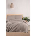 Mylasa Home Definite Çift Kişilik Yatak Örtüsü Seti 230 x 250 - Gri - 230 x 250 cm