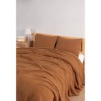 Mylasa Home Mylasahome Definite Tek Kişilik Kişilik Yatak Örtüsü Seti 180 x 230 - Turuncu - 180 x 230 cm