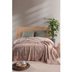 MYLASA HOME MylasaHome Müslin 7 katlı Lavanta Desenli yorgan 240*260 kiremit