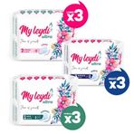 MyLeydi Ultra Normal 30 + Gece 21 + Uzun 9x24 Adet Avantaj Paketi
