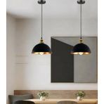 Mylights 30CM Metal Sarkıt Avize Rustik Retro Vintage Avize Tek Fiyatıdır - Siyah
