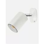 Mylights Beyaz Led Spot Led Aplik Hareketli Aplik Duvar Lambası Günışığı Ampullü