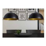 MYLİGHTS İKİLİ MASA ÜSTÜ TEZGAH ÜSTÜ MARKIT AVİZE TABAN 120CM BAŞLIKLAR 40 CM