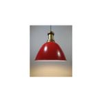 Mylights Kırmızı Metal Sarkıt Avize Bronz Askılı - Ahşap - 1