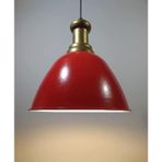 Mylights Kırmızı Metal Sarkıt Avize Bronz Askılı