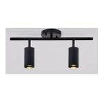 Mylights Mat Siyah İkili Led Spot Led Aplik Led Avize Günışığı Ampullü