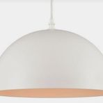 Mylights Metal Mutfak Yatak Odası Genç Odası Beyaz Sarkıt Avize 28 Cm