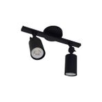 Mylights Modern Spor LED Spot Hareketli Avize Aplik LED Aplik 1-2-3-4 LED Aplik Avize Gün Işı LED Işık Ampul Dahildir - Mat Siyah