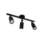 Mylights Modern Spor LED Spot Hareketli Avize Aplik LED Aplik 1-2-3-4 LED Aplik Avize Gün Işı LED Işık Ampul Dahildir - Siyah