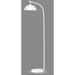 Mylights Modern Spor Mat Beyaz Yerden Aydınlatma 180 cm Köşe Lambası Lambader
