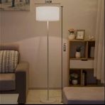 Mylights Modern Spor Yerden Aydınlatma Beyaz Köşe Lambası Lambader