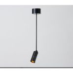 Mylights Mylıghts Retro Hareketlı LED Avıze Aplık Tezgah Bar Ustu Vıtrın Obje Aydınlatma LED Ampul Dahıldır MYL002373 - Siyah - 1